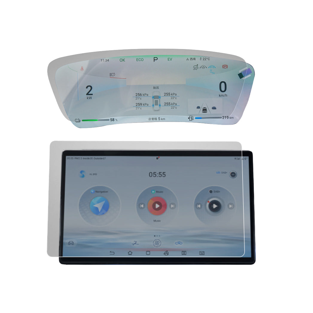 Screenprotector Set 15,6" + 12,3" Display - Mardexo