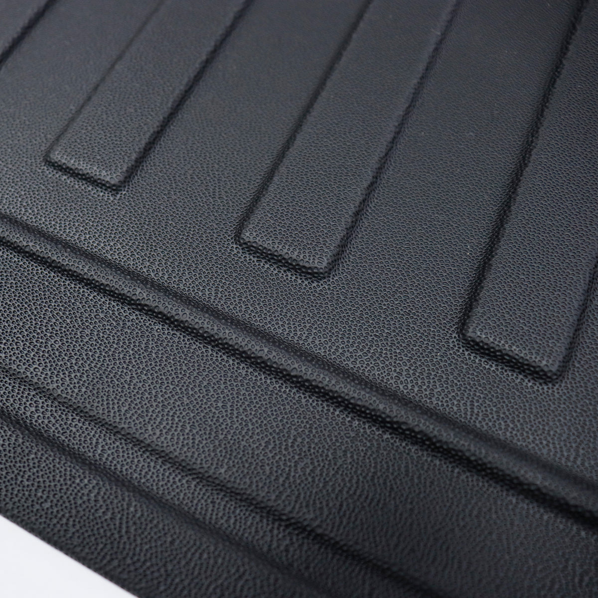 Detailfoto van het TPE-materiaal van de rugleuningbescherming voor de achterbank van BYD Seal U